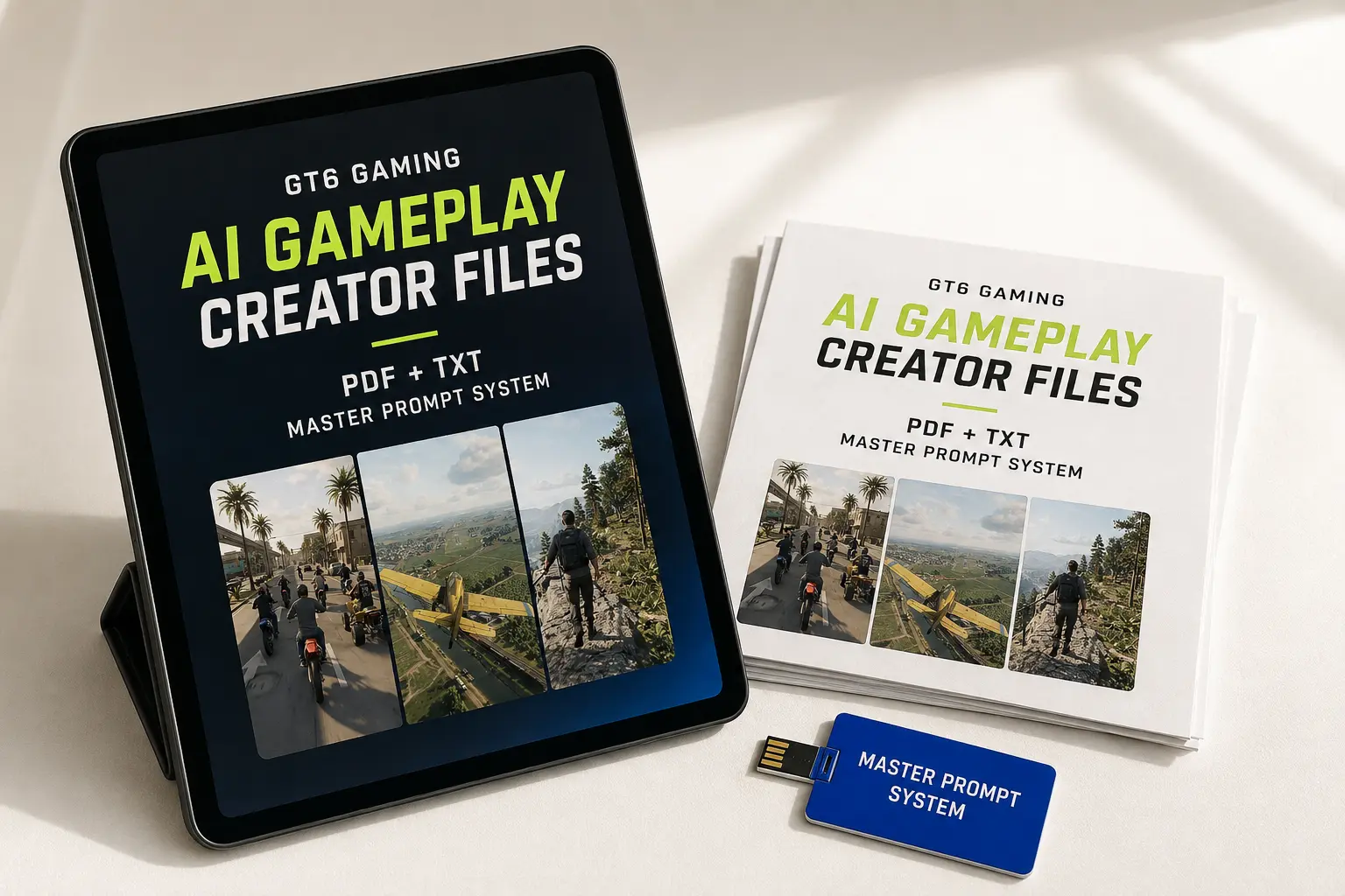 GT6 Gaming premium PDF and TXT creator files